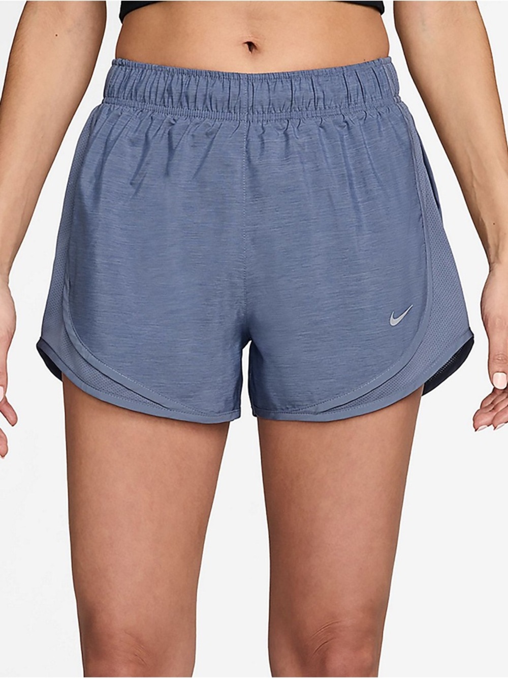 Nike Women’s Slate Blue Tempo Dry Fit shorts XL